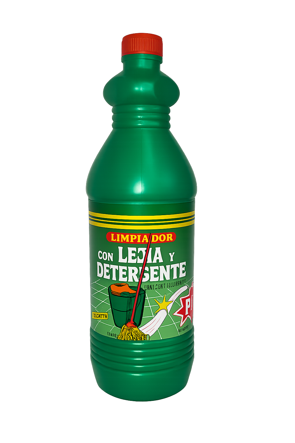 Lejía con detergente