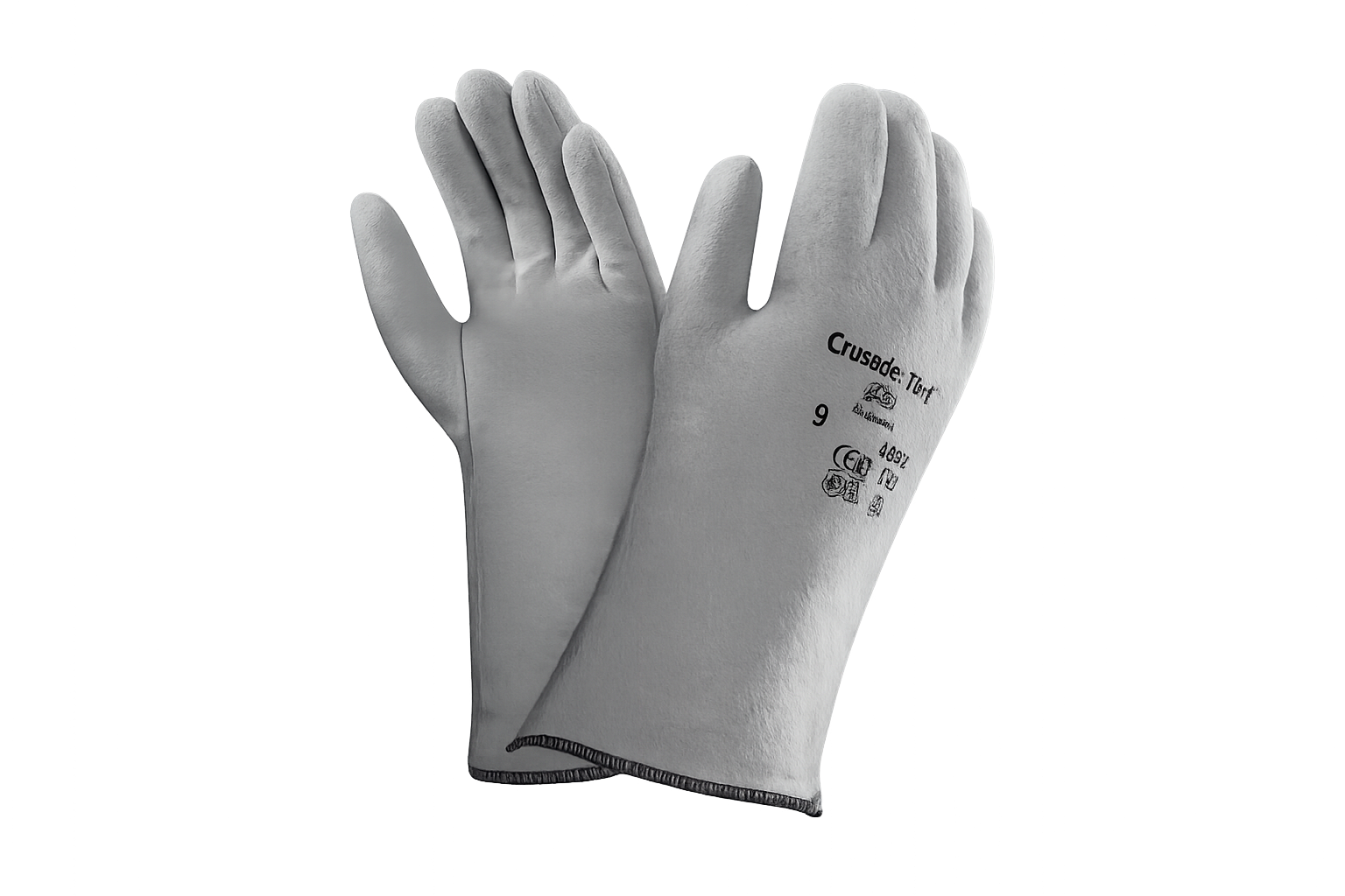 Guantes de horno gris