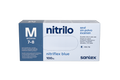 Guantes nitrilo azul / negro